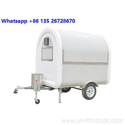 Mobile food truck trailer with CE approved